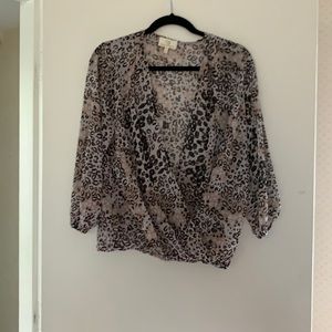 Animal Print Top